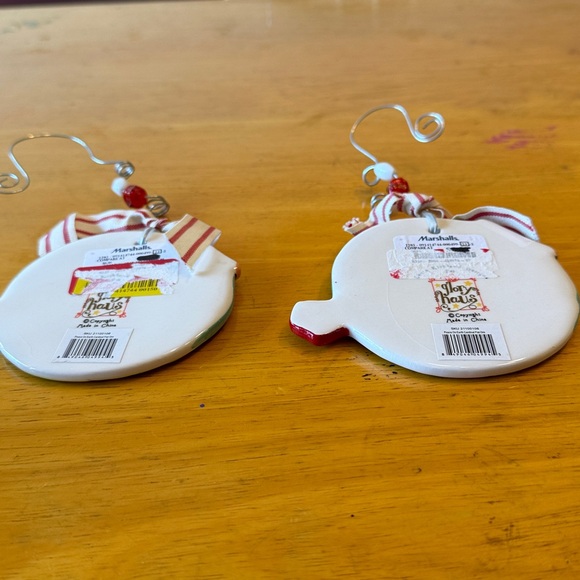 Peace on Earth hanging decorations. New with tag - Picture 10 of 10